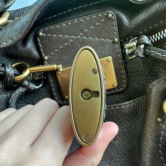 SOLD Brown Chloe Paddington bag - Picture 12 of 14